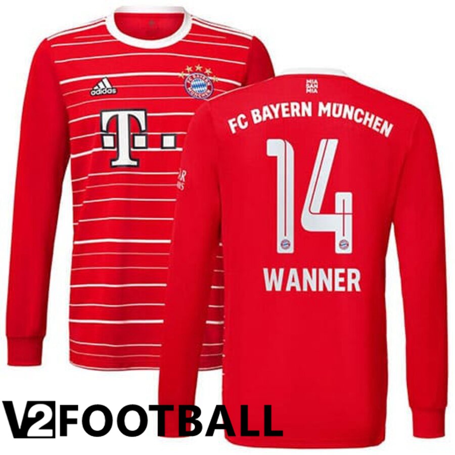 Bayern Munich (WANNER 14) Home Shirts Long sleeve 2022/2023