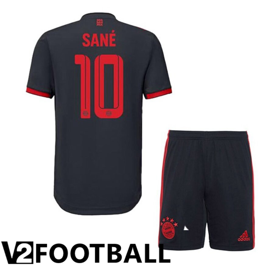 Bayern Munich (SANÉ 10) Kids Third Shirts 2022/2023