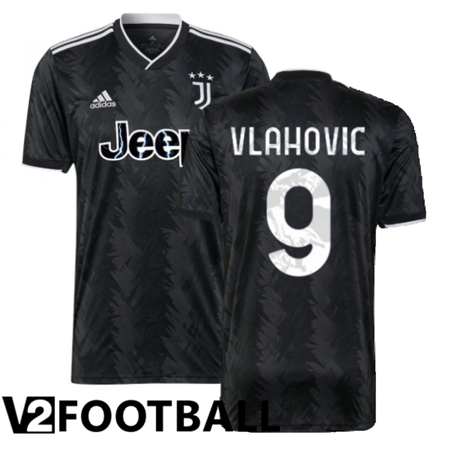 Juventus (Vlahovic 9) Away Shirts 2022/2023