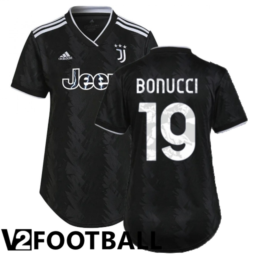 Juventus (Bonucci 19) Womens Away Shirts 2022/2023
