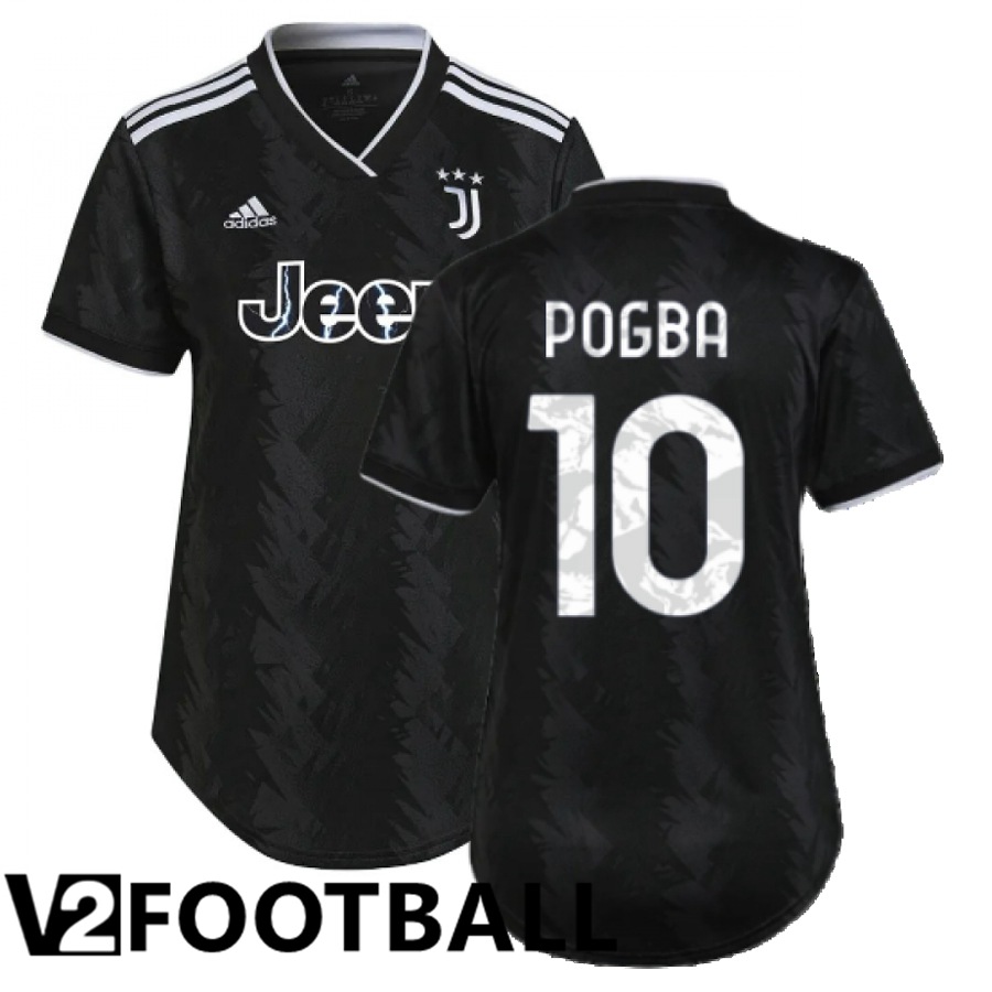 Juventus (Pogba 10) Womens Away Shirts 2022/2023