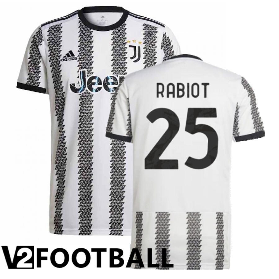 Juventus (Rabiot 25) Home Shirts 2022/2023
