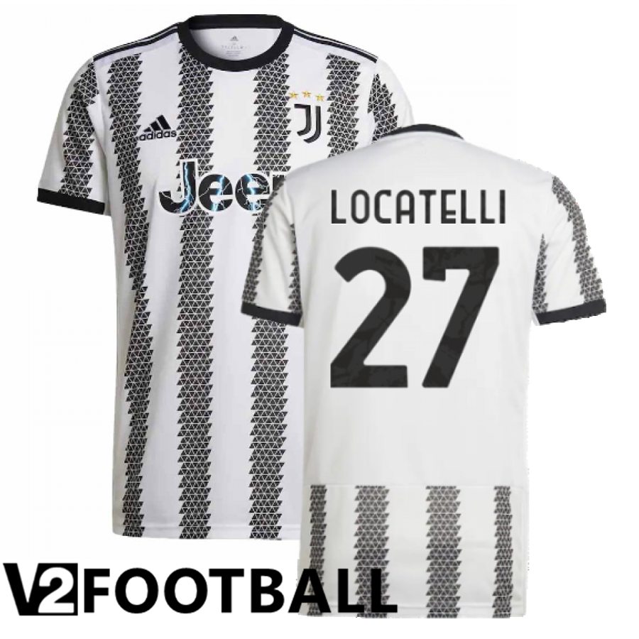 Juventus (Locatelli 27) Home Shirts 2022/2023