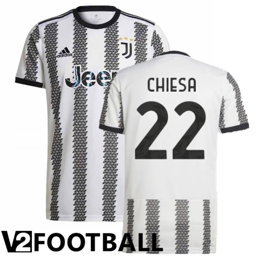 Juventus (Chiesa 22) Home Shirts 2022/2023