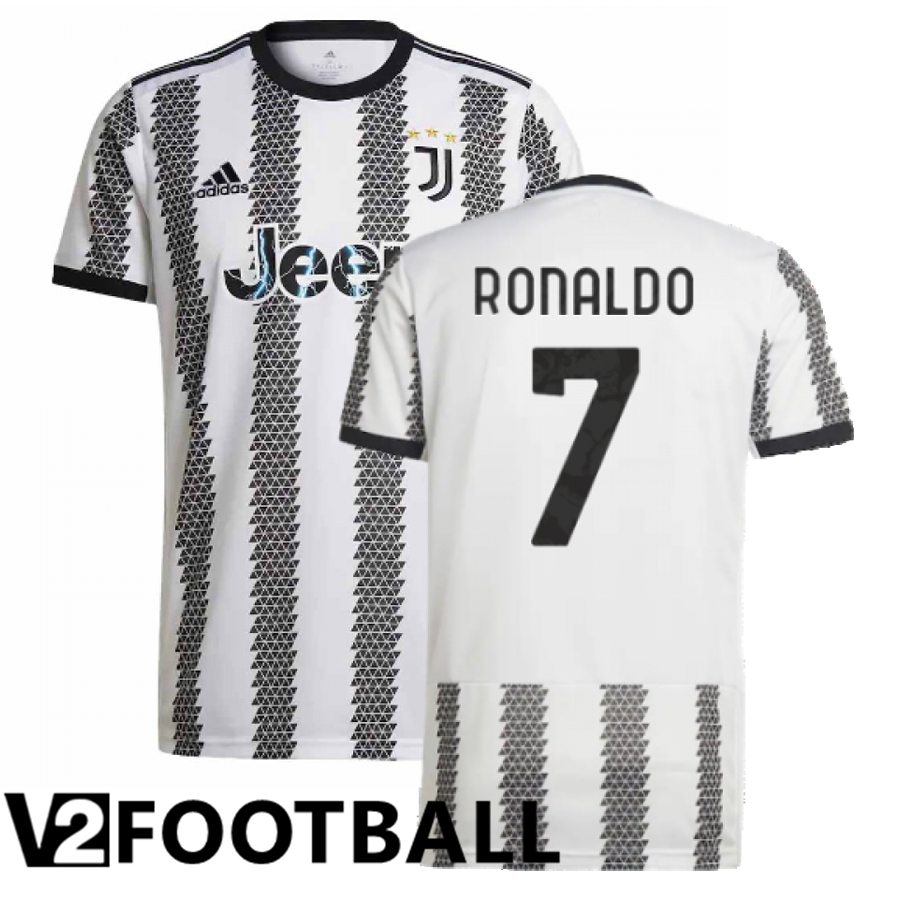 Juventus (Ronaldo 7) Home Shirts 2022/2023