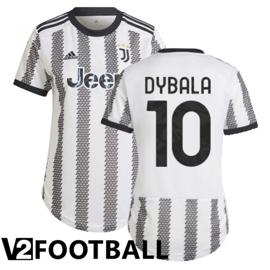 Juventus (Dybala 10) Womens Home Shirts 2022/2023