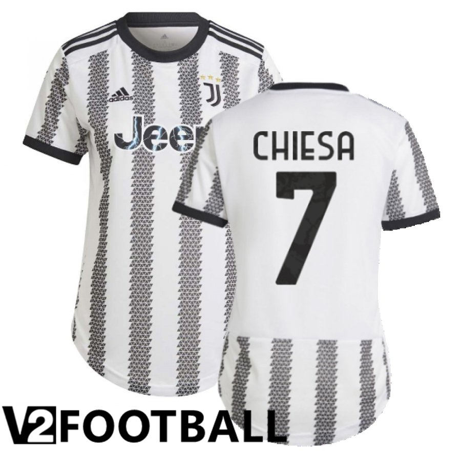 Juventus (Chiesa 7) Womens Home Shirts 2022/2023