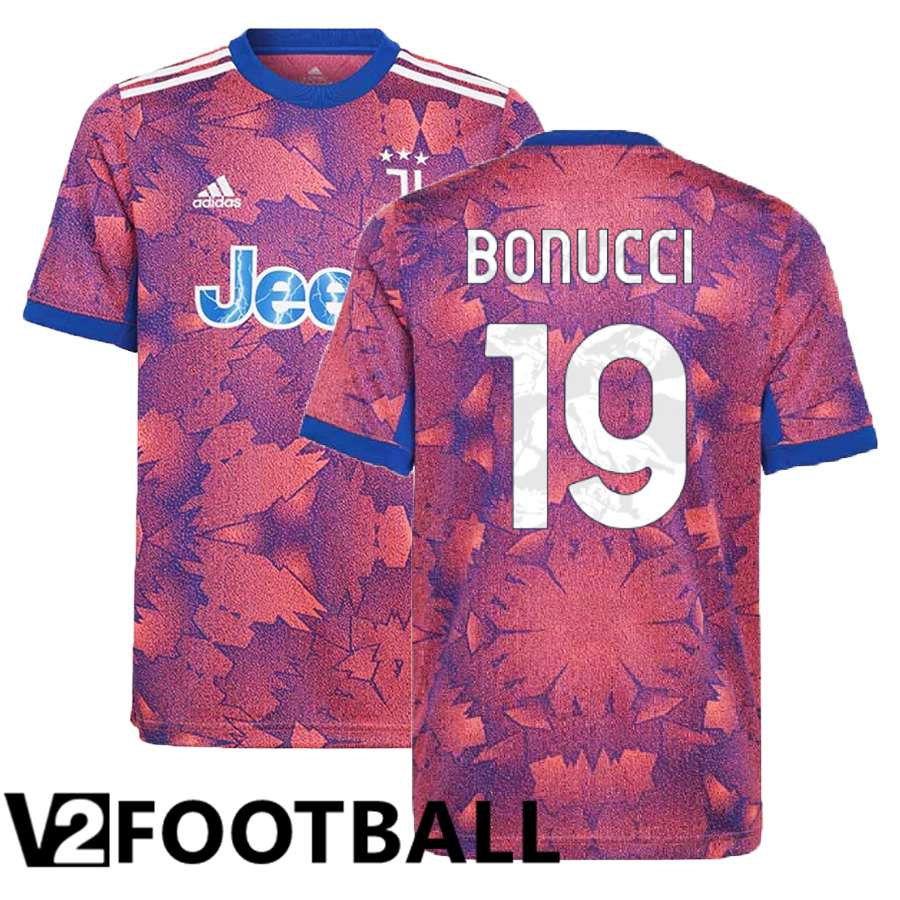 Juventus (Bonucci 19) Third Shirts 2022/2023