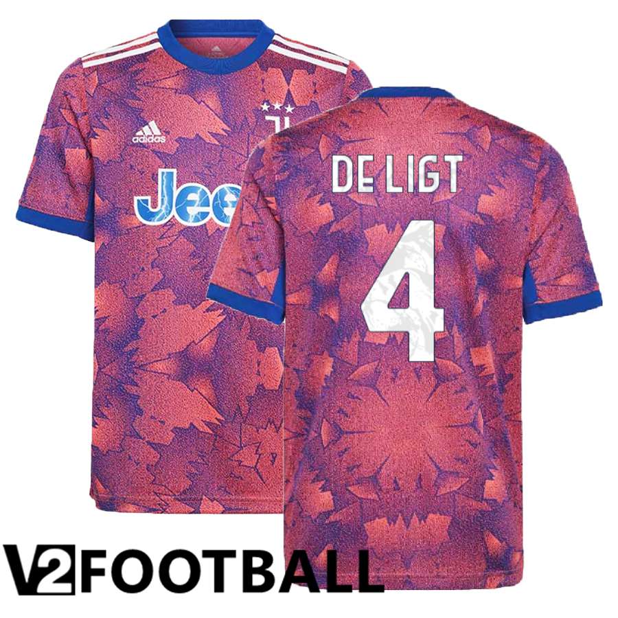 Juventus (De Ligt 4) Third Shirts 2022/2023