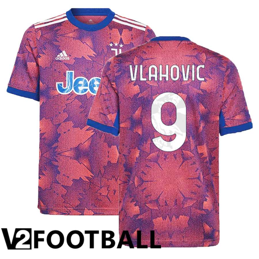 Juventus (Vlahovic 9) Third Shirts 2022/2023