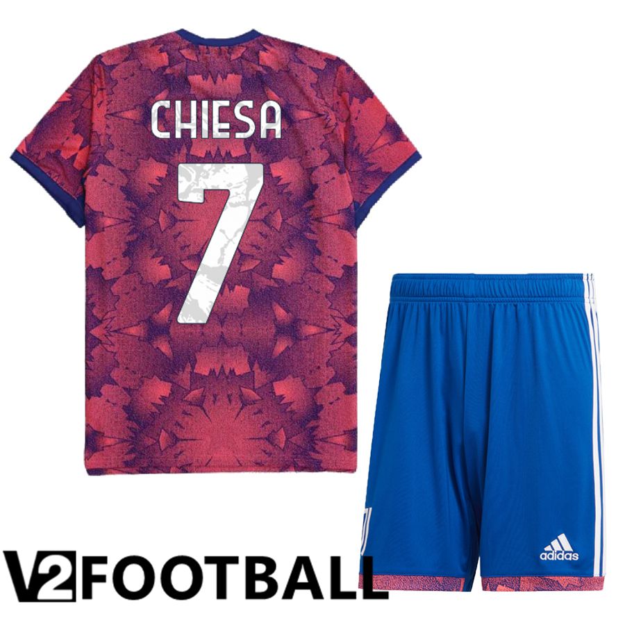 Juventus (Chiesa 7) Kids Third Shirts 2022/2023