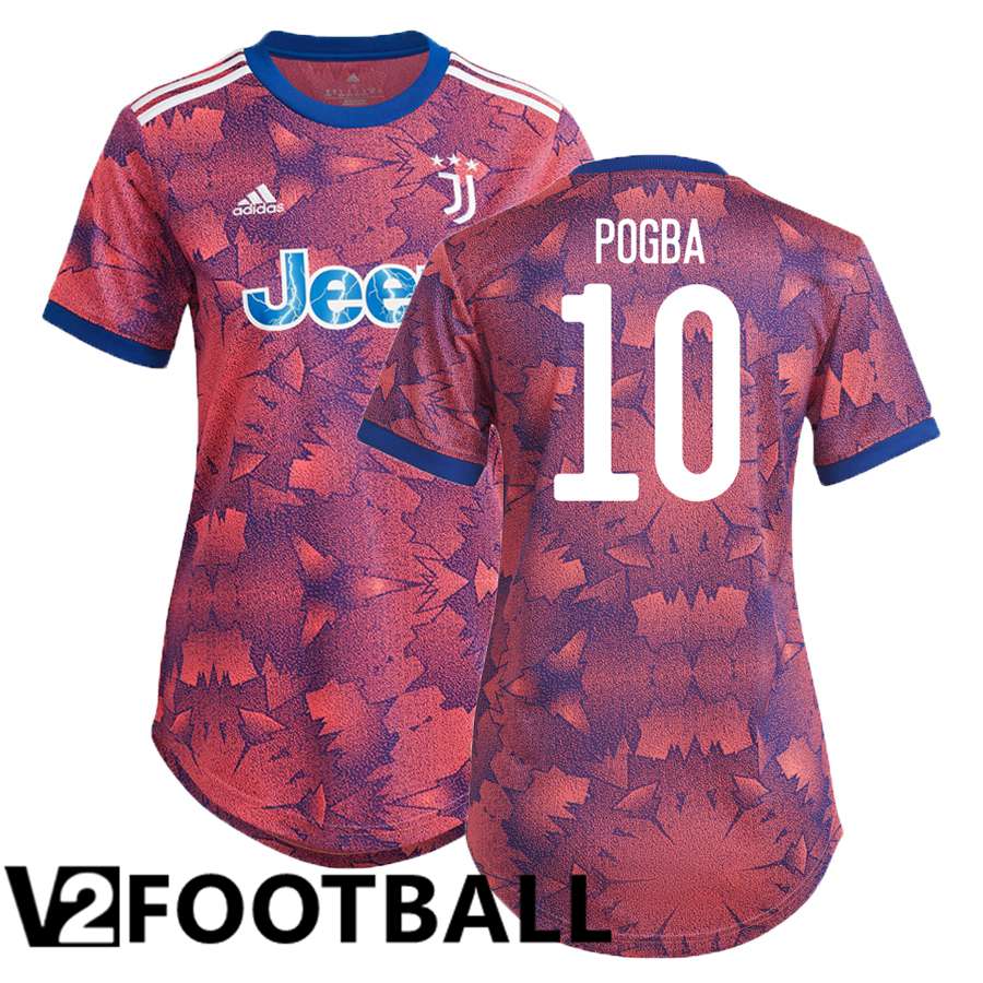 Juventus (Pogba 10) Womens Third Shirts 2022/2023