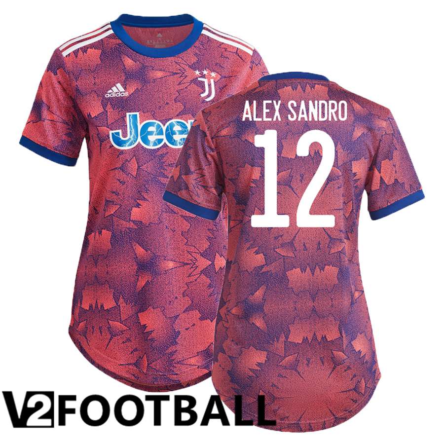 Juventus (Alex Sandro 12) Womens Third Shirts 2022/2023