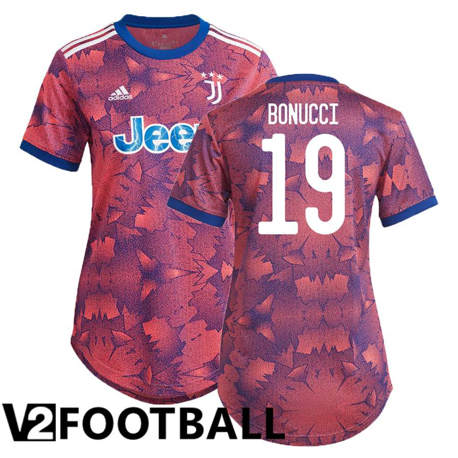 Juventus (Bonucci 19) Womens Third Shirts 2022/2023