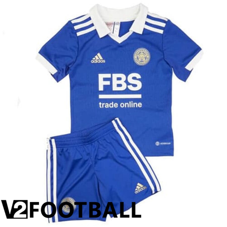 Leicester City Kids Home Shirts 2022/2023
