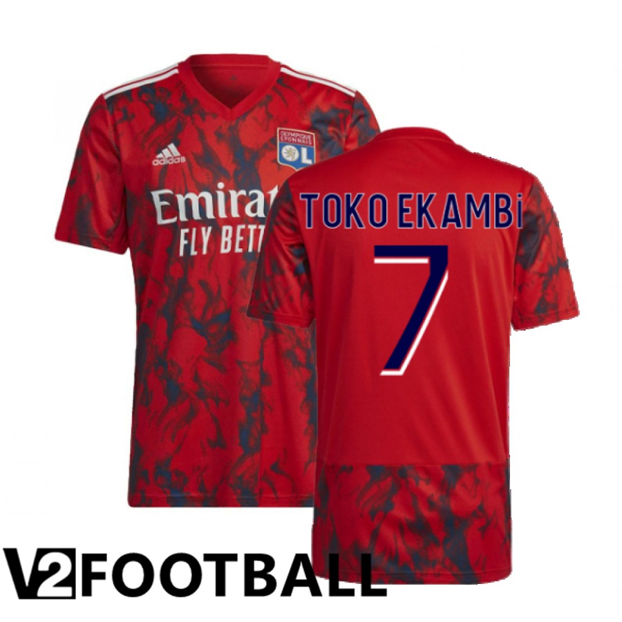 Olympique Lyon (Toko Ekambi 7) Away Shirts 2022/2023