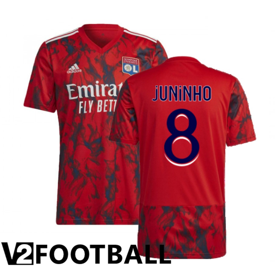 Olympique Lyon (Juninho 8) Away Shirts 2022/2023