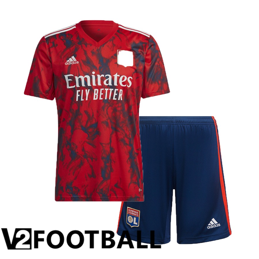 Olympique Lyon Kids Away Shirts 2022/2023