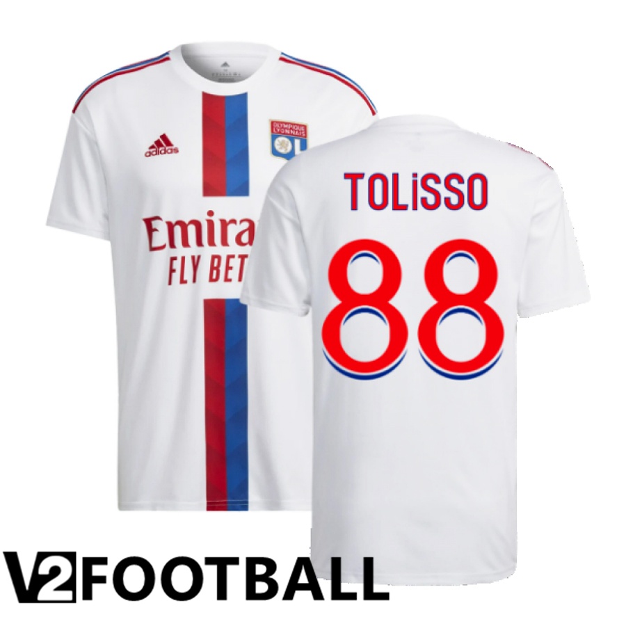 Olympique Lyon (Tolisso 88) Home Shirts 2022/2023