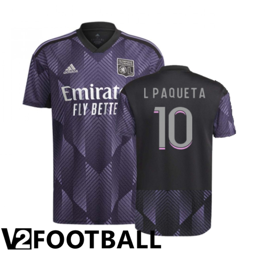 Olympique Lyon (L Paqueta 10) Third Shirts 2022/2023