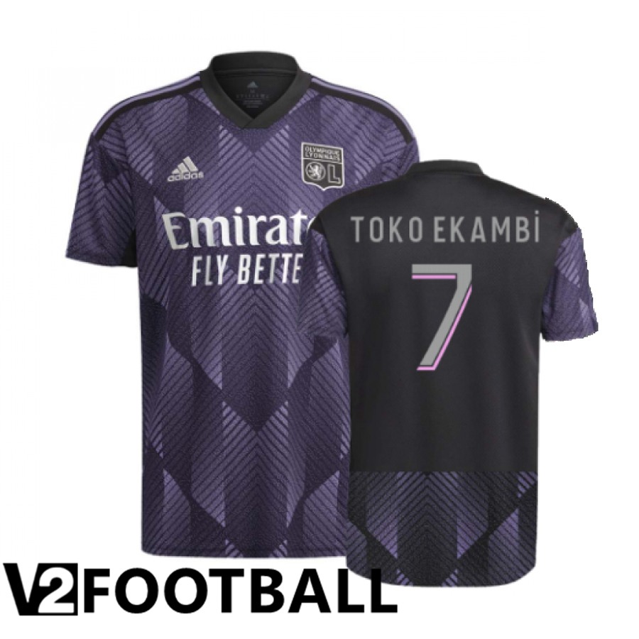 Olympique Lyon (Toko Ekambi 7) Third Shirts 2022/2023