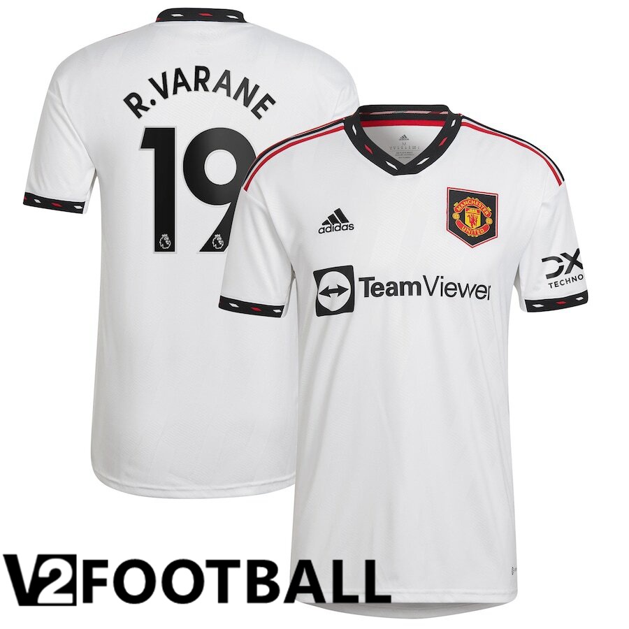 Manchester United (R. VARANE 19) Away Shirts 2022/2023