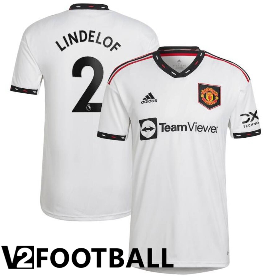 Manchester United (LINDELOF 2) Away Shirts 2022/2023