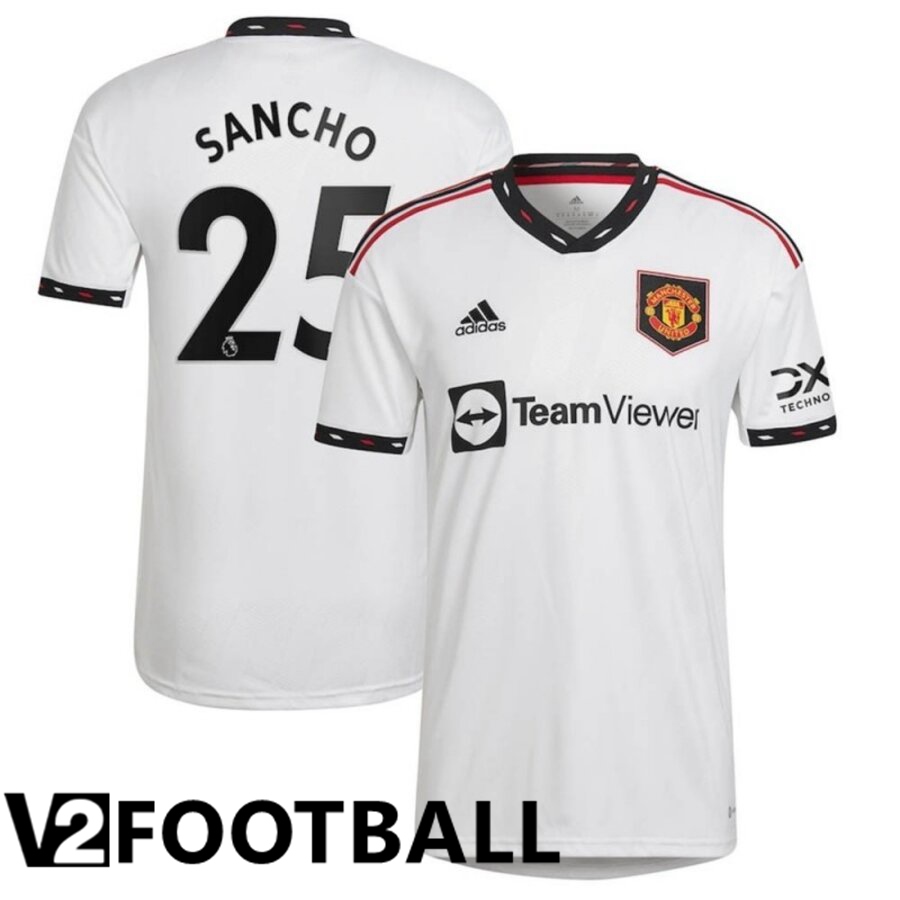 Manchester United (SANCHO 25) Away Shirts 2022/2023