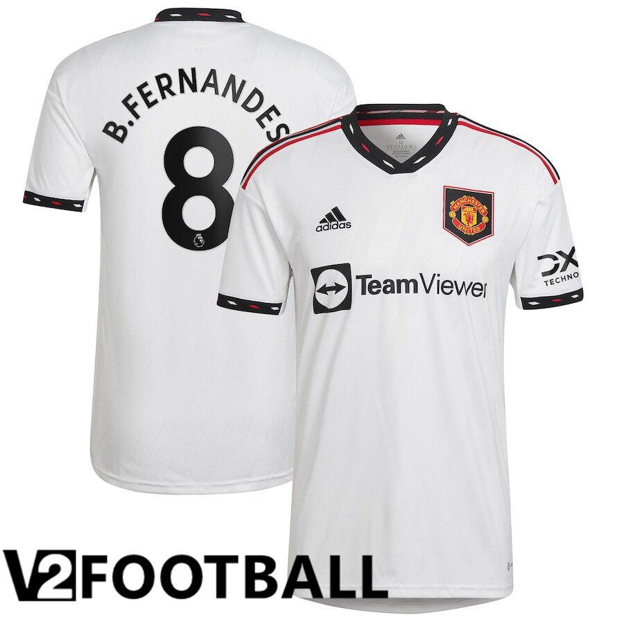 Manchester United (B. FERNANDES 8) Away Shirts 2022/2023
