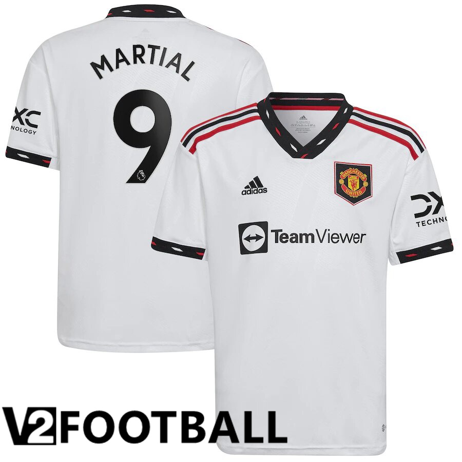 Manchester United (MARTIAL 9) Away Shirts 2022/2023
