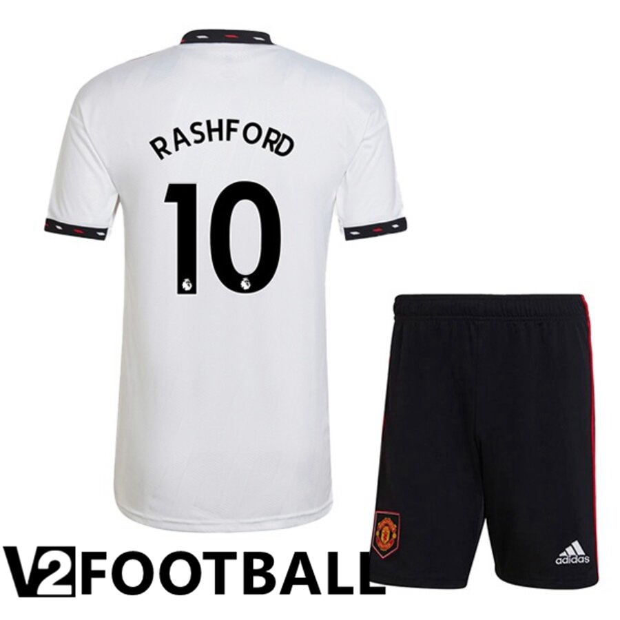 Manchester United (RASHFORD 10) Kids Away Shirts 2022/2023