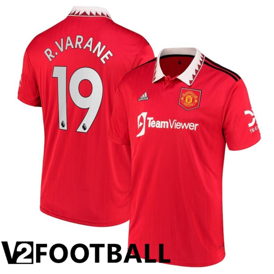 Manchester United (R. VARANE 19) Home Shirts 2022/2023