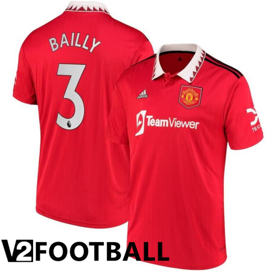 Manchester United (BAILLY 3) Home Shirts 2022/2023