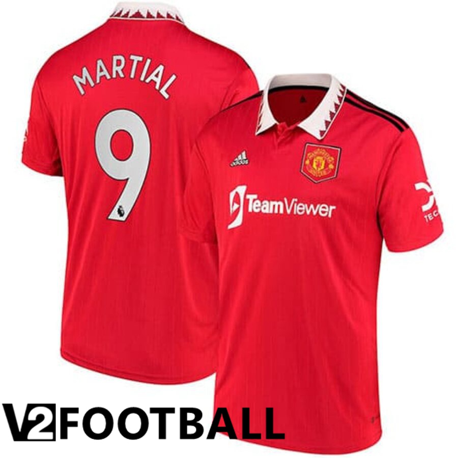 Manchester United (MARTIAL 9) Home Shirts 2022/2023