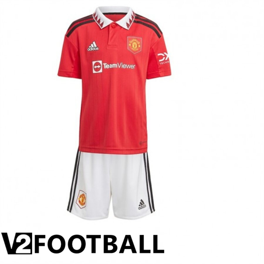 Manchester United Kids Home Shirts 2022/2023