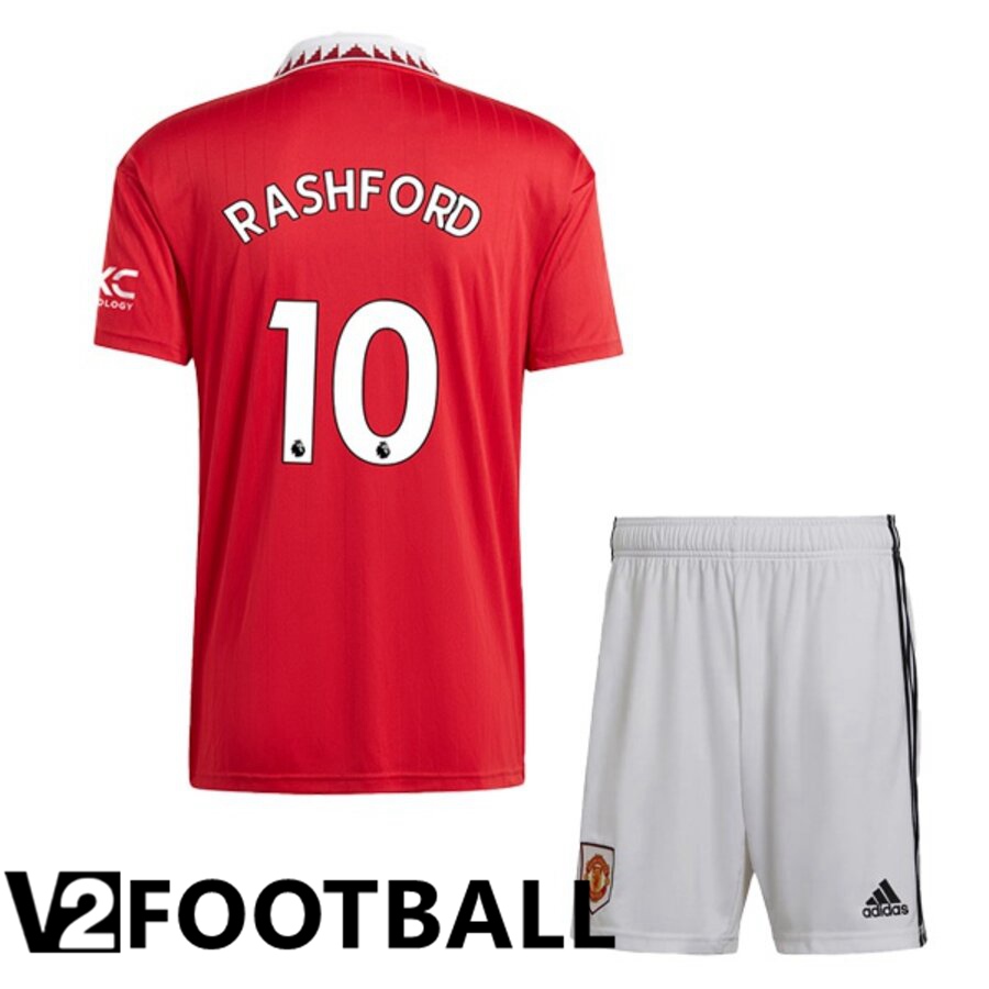 Manchester United (RASHFORD 10) Kids Home Shirts 2022/2023