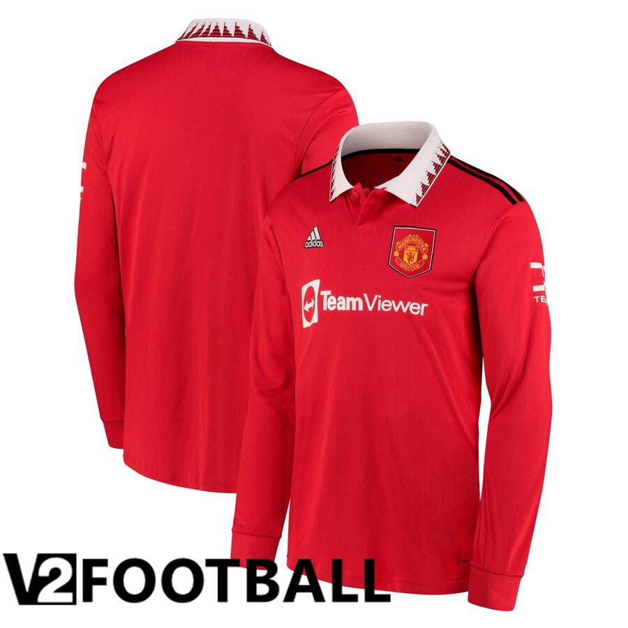 Manchester United Home Shirts Long sleeve 2022/2023