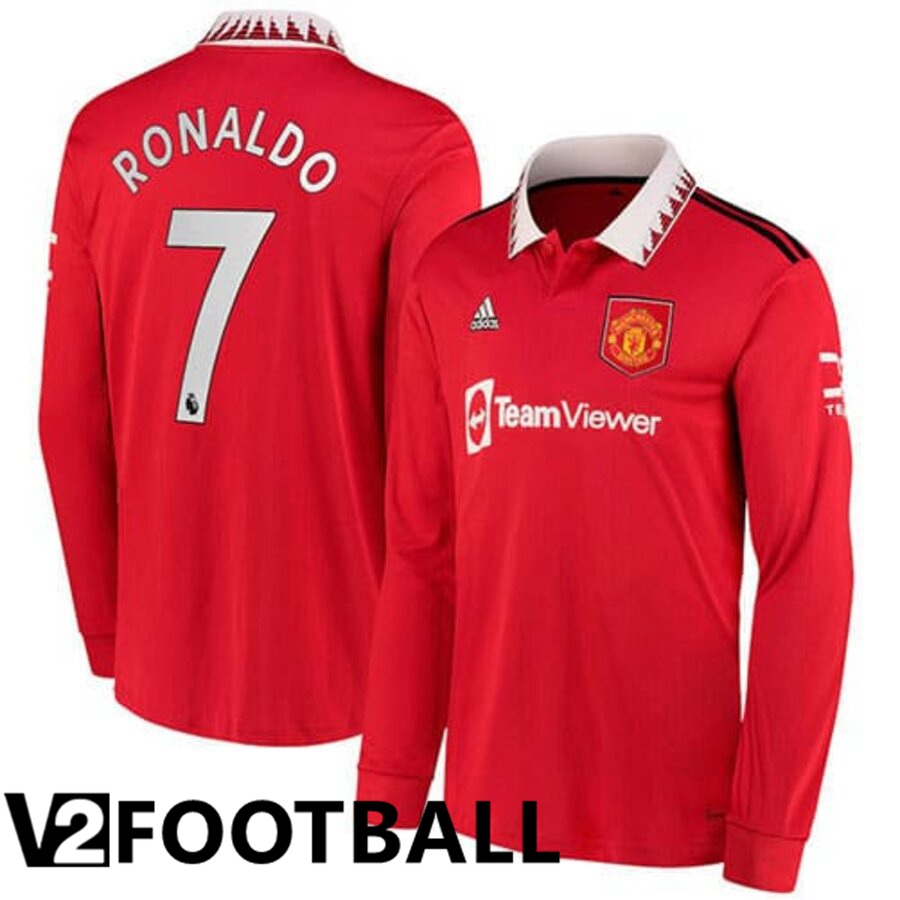 Manchester United (RONALDO 7) Home Shirts Long sleeve 2022/2023