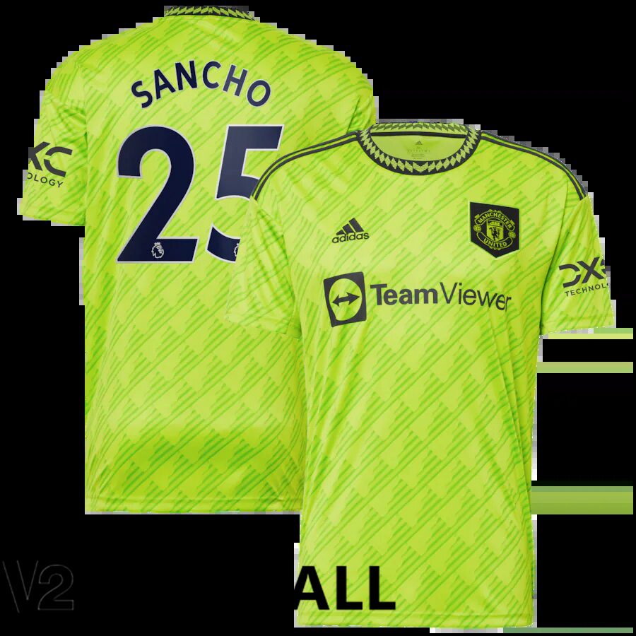 Manchester United (SANCHO 25) Third Shirts 2022/2023
