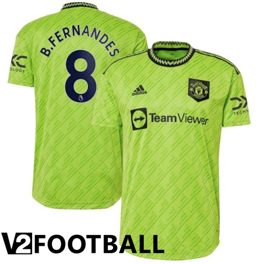 Manchester United (B. FERNANDES 8) Third Shirts 2022/2023