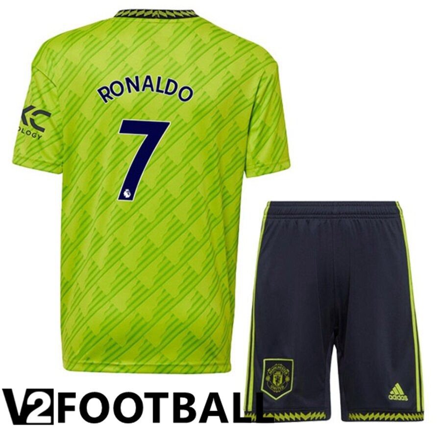 Manchester United (RONALDO 7) Kids Third Shirts 2022/2023