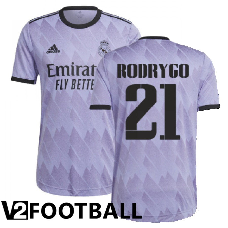 Real Madrid (Rodrygo 21) Away Shirts 2022/2023