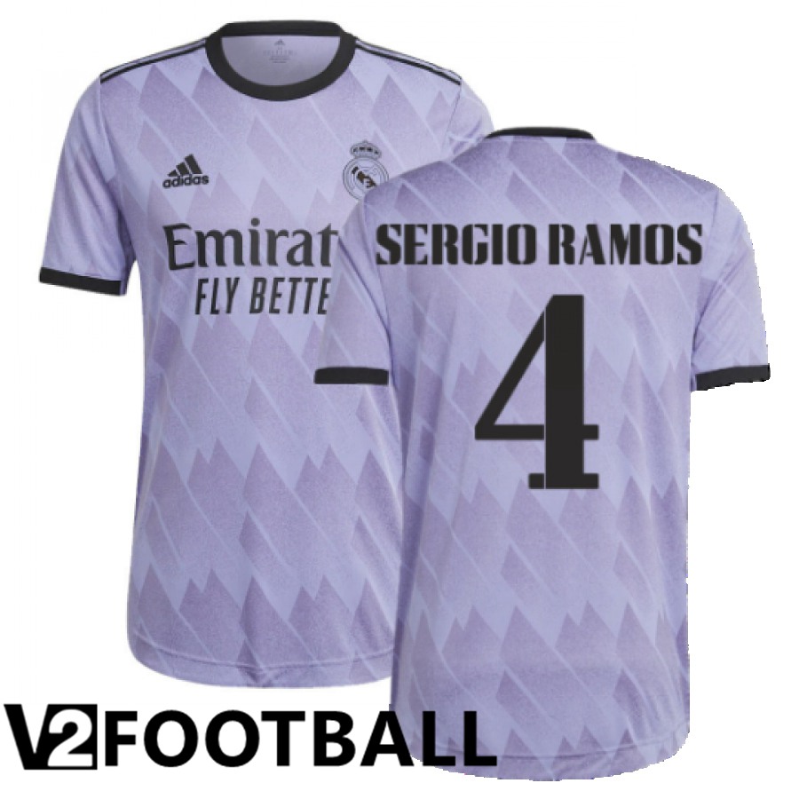 Real Madrid (Sergio Ramos 4) Away Shirts 2022/2023