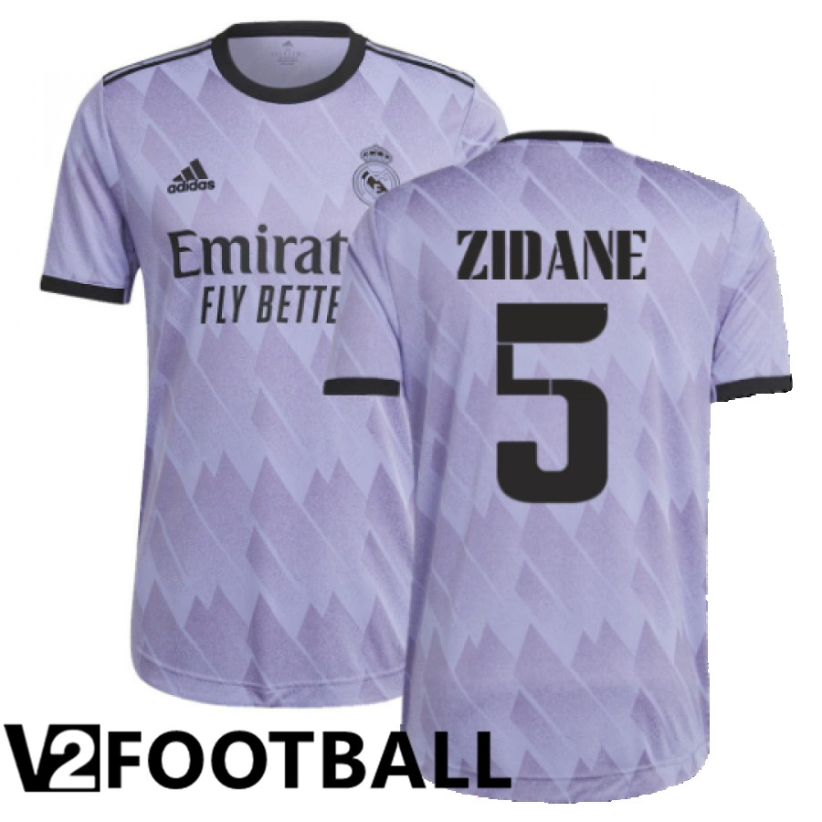 Real Madrid (Zidane 5) Away Shirts 2022/2023