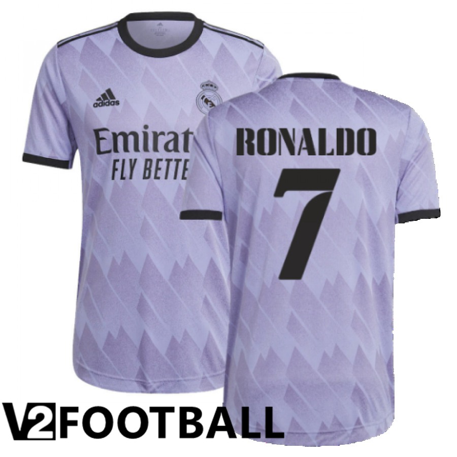 Real Madrid (Ronaldo 7) Away Shirts 2022/2023