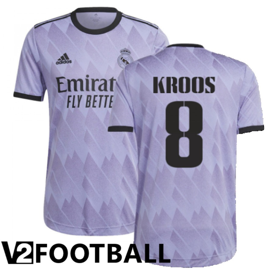 Real Madrid (Kroos 8) Away Shirts 2022/2023