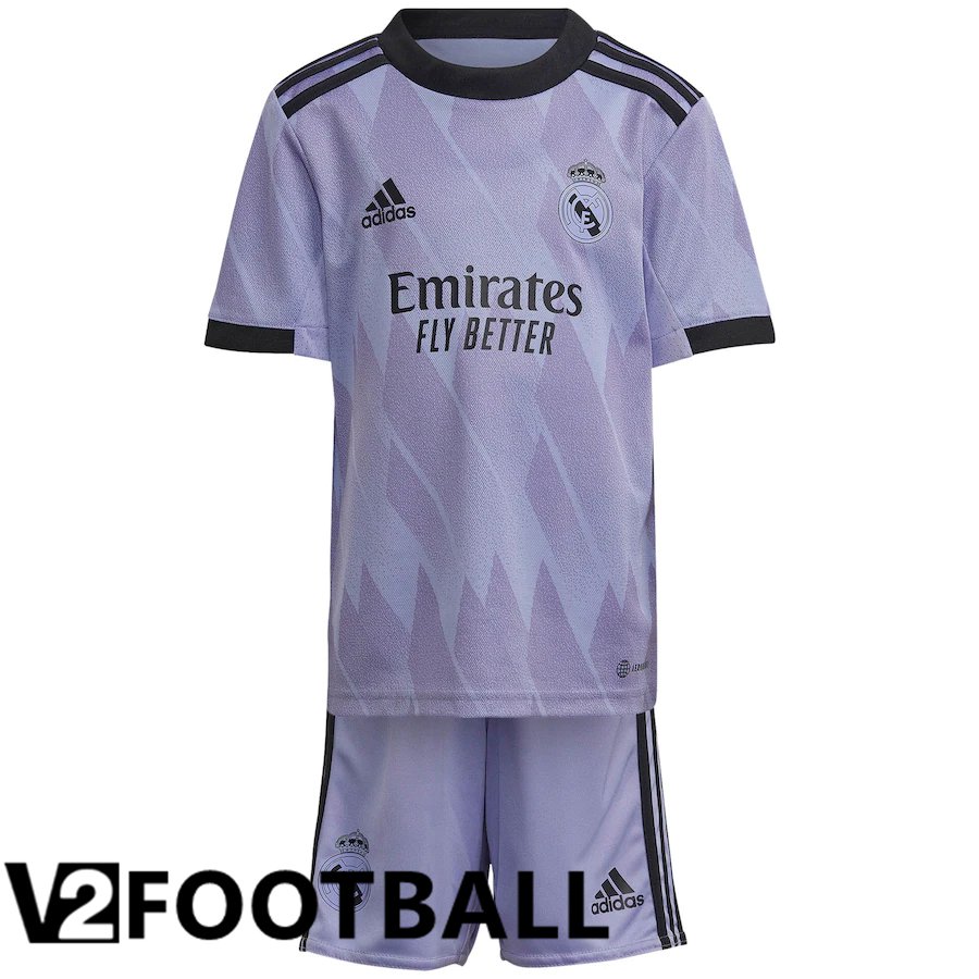 Real Madrid Kids Away Shirts 2022/2023
