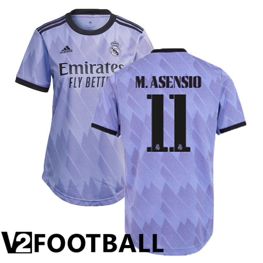 Real Madrid (M.Asensio 11) Womens Away Shirts 2022/2023