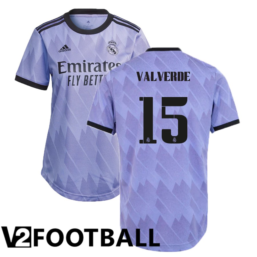 Real Madrid (ValGreen 15) Womens Away Shirts 2022/2023