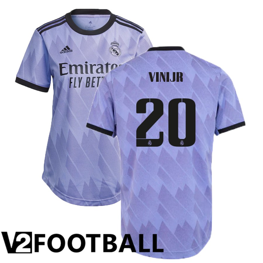 Real Madrid (Vini Jr 20) Womens Away Shirts 2022/2023